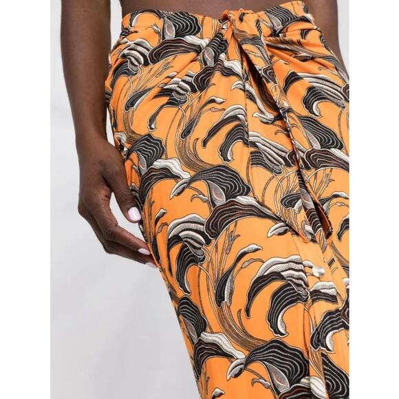 Paco Rabanne Jupe Wrap Skirt Size 38 or US Size 4 - Picture 7 of 16